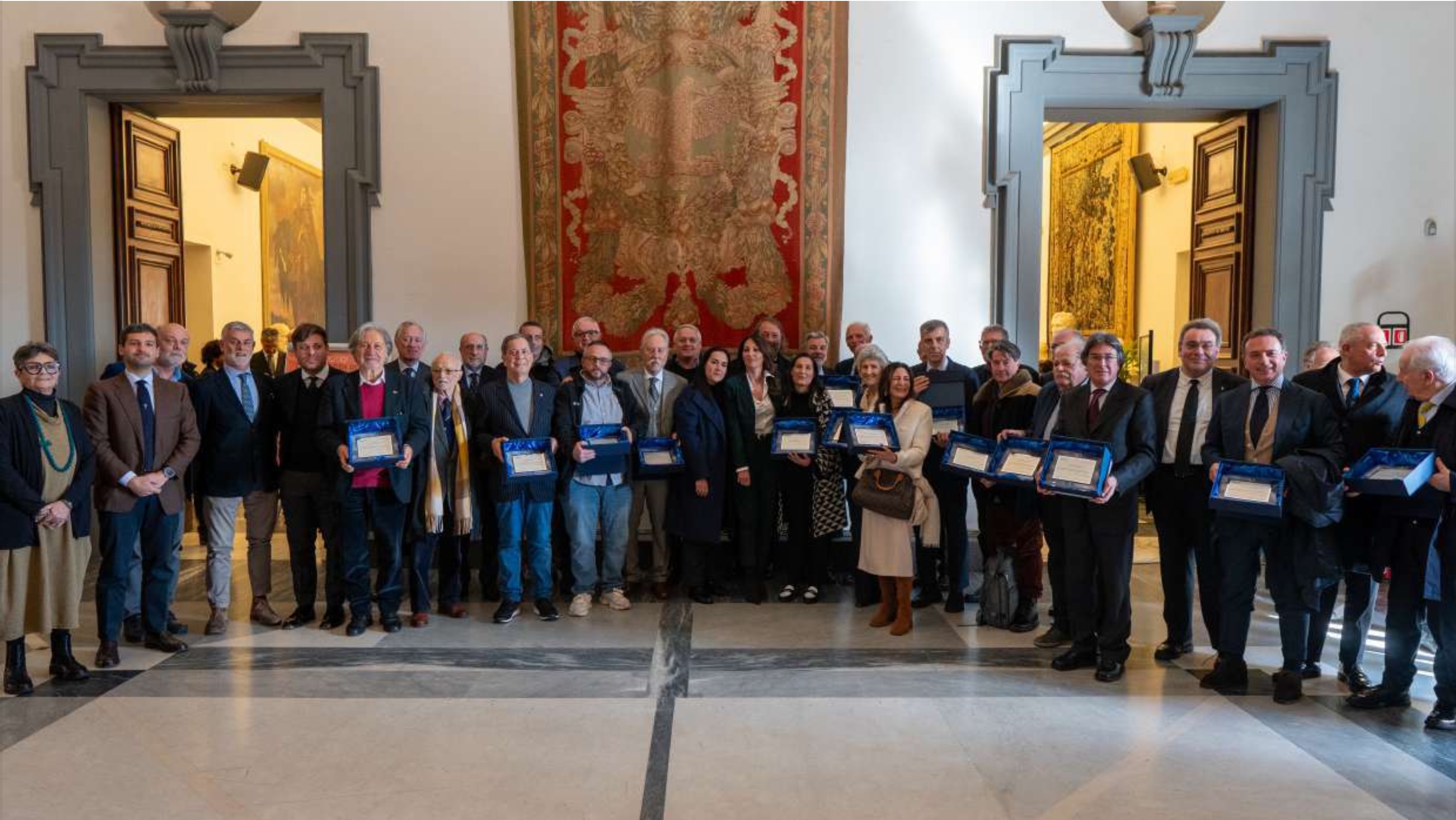 Cerimonia di riconoscimento dedicata alle società sportive centenarie