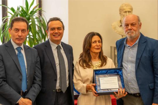 Cerimonia di riconoscimento dedicata alle società sportive centenarie