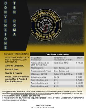 Convenzione Forze dell'Ordine 2026